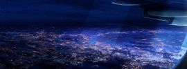 Обои ночная земля
