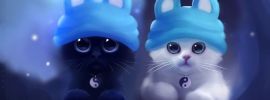 Милые котики обои