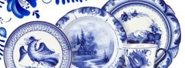 Гжель узоры и орнаменты