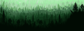Пиксельный лес