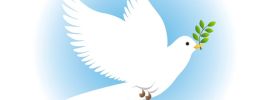Белый голубь символ
