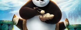 Панда кунфу фон