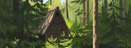 Сказочный лесной домик