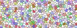 Цветная стеклянная мозаика