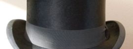 Шляпа цилиндр мужская