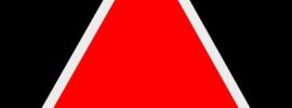 Треугольник с красным контуром