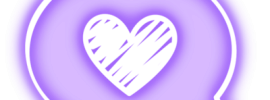Фиолетовый значок