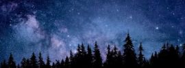Ночное небо со звездами картинки