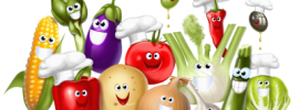 Рисунок овощи и фрукты