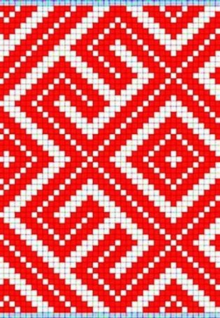 Башкирский орнамент фон