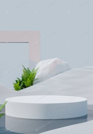 Подиум мокап
