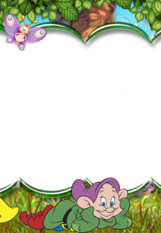 Фон белоснежка