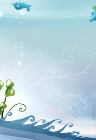 Фон морской детский