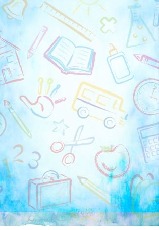 Фон школьный серый