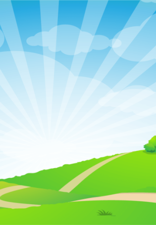 Поляна рисунок