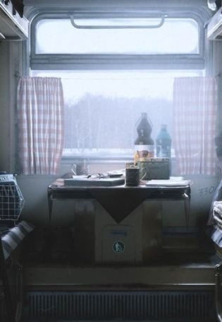 Плацкарт ночью
