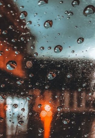Капли на экране обои