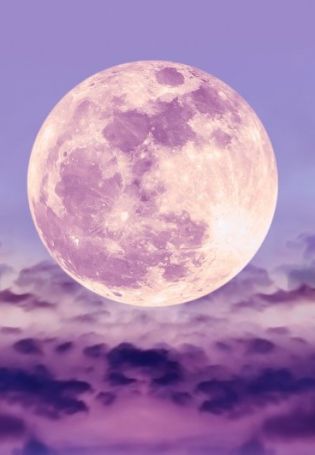 Красивая луна