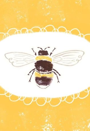 Смешная пчела