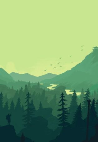 Зеленые горы