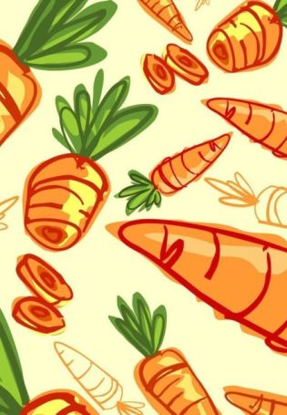 Желтая морковь