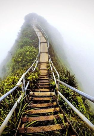Лестница в горах