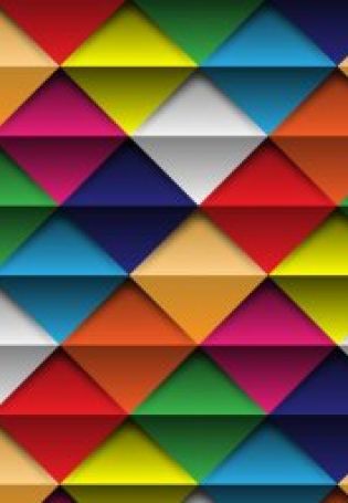 Цветные треугольники фон