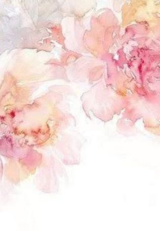 Цветы рисунок акварель