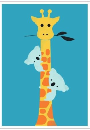 Жирафы рисунки
