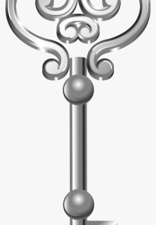 Нарисованный ключ