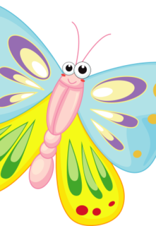 Рисунок бабочки для детей