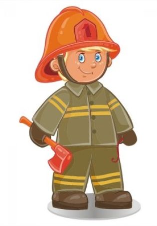 Рисунок пожарника