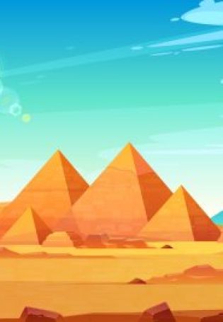 Рисунки египетских пирамид