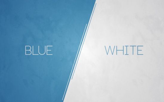 Бело синий фон
