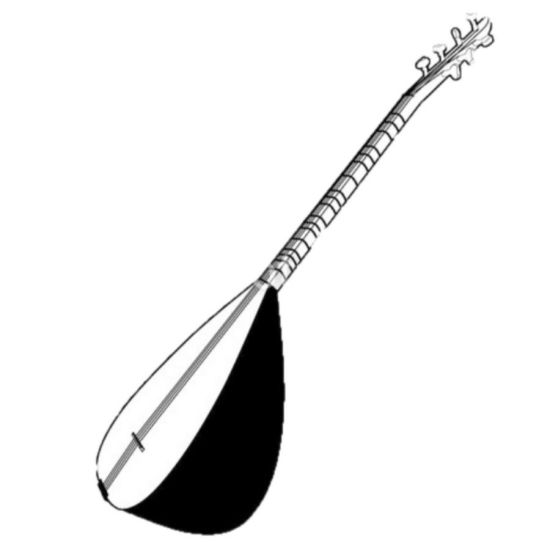 Казахский музыкальный инструмент домбра