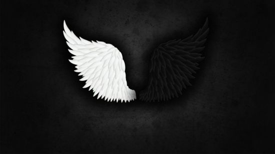 Расправленные крылья ангела