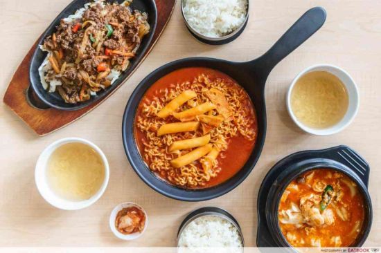 Корейская еда кимчи