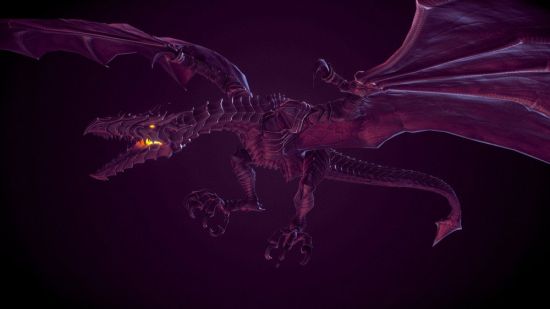 Лиловый дракон