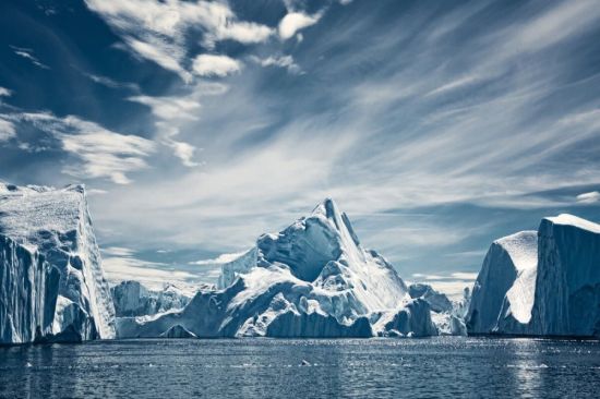 Айсберги и ледники гренландии