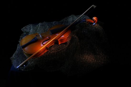 Красивая скрипка