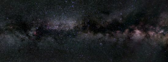 Панорама ночного неба