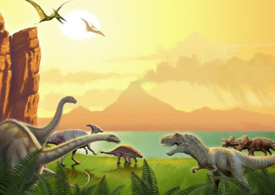 Природа в эпоху динозавров