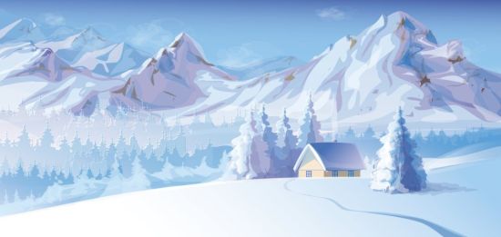 Снежник в горах
