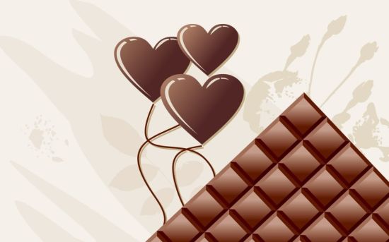 Фон для презентации шоколад