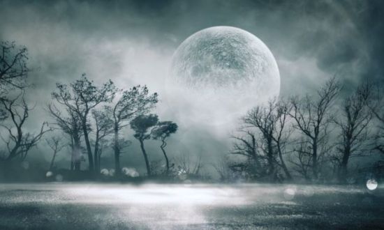 Луна в тумане