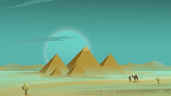 Египетский пейзаж