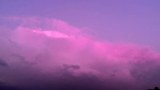 Фиолетовые облака обои