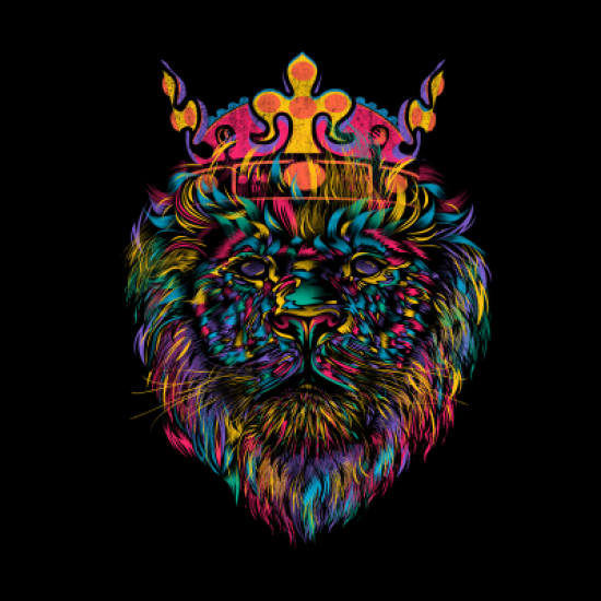 Картинки льва в короне