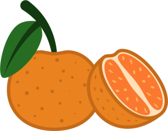 Рисунок мандарина