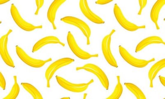 Нарисованный банан